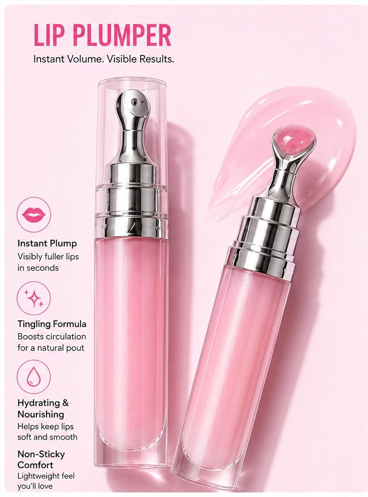 *INTENSE Plumper x Baby Pink Gloss